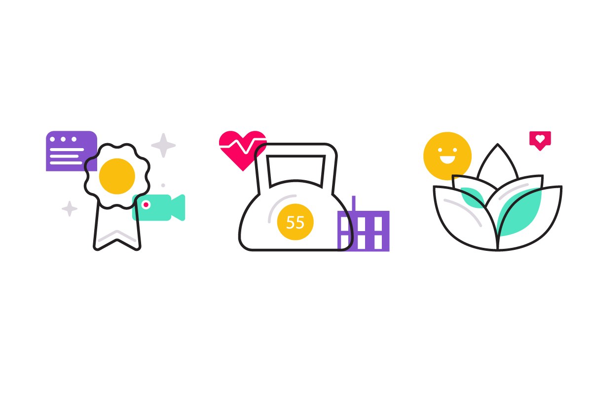 illustration design branding visual identity drawing