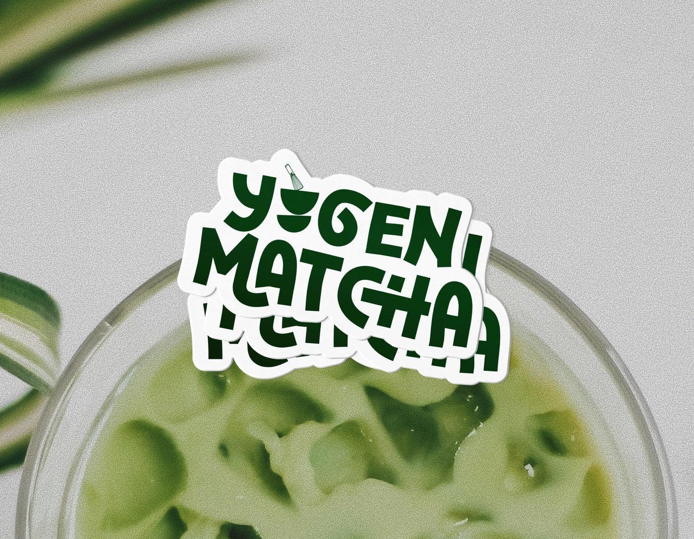 Yugen Matcha premium packaging design layout by Oun Deth