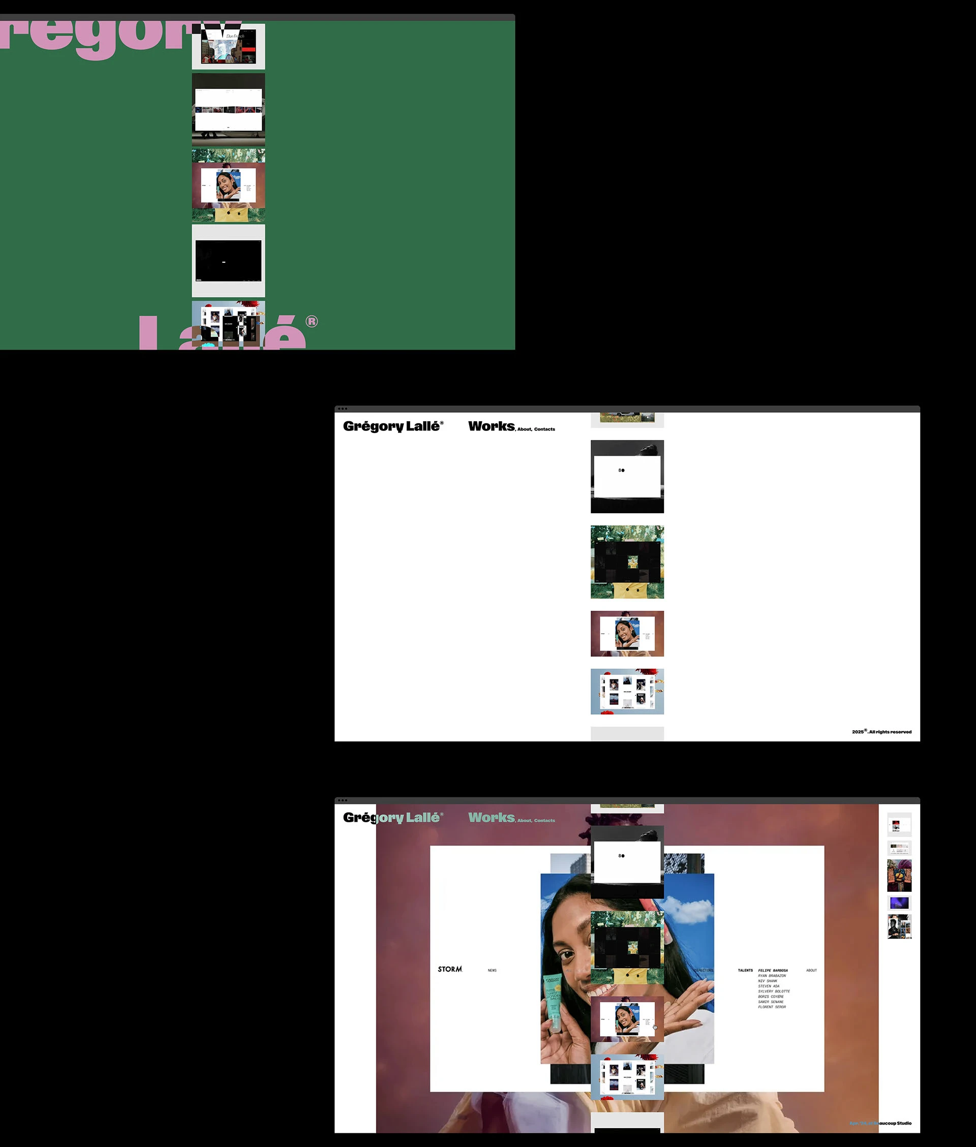 Gregory Lalle portfolio concept ui ux detail 11
