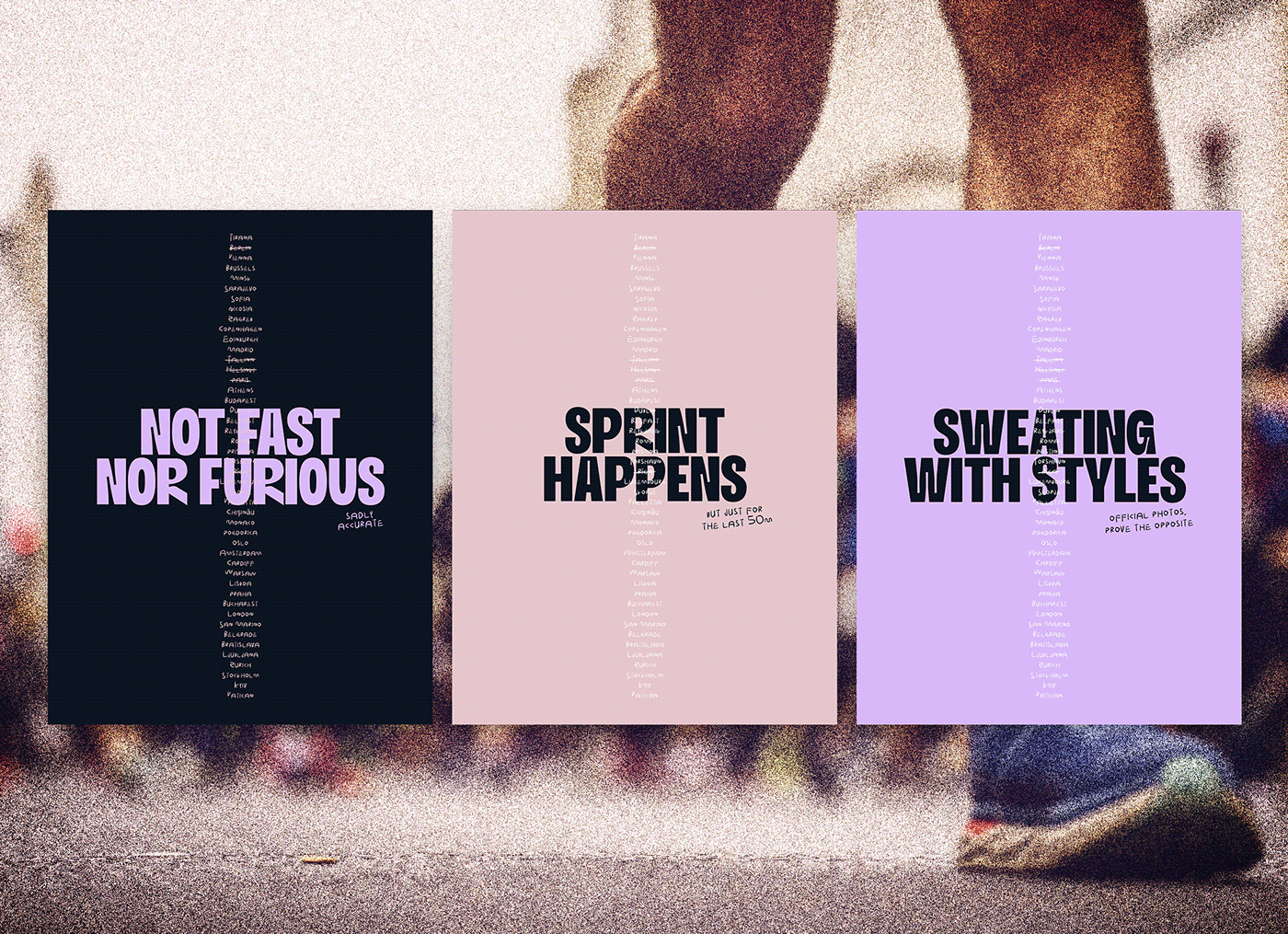 HALF [EUROPA]THON — BRANDING branding design asset detail 6