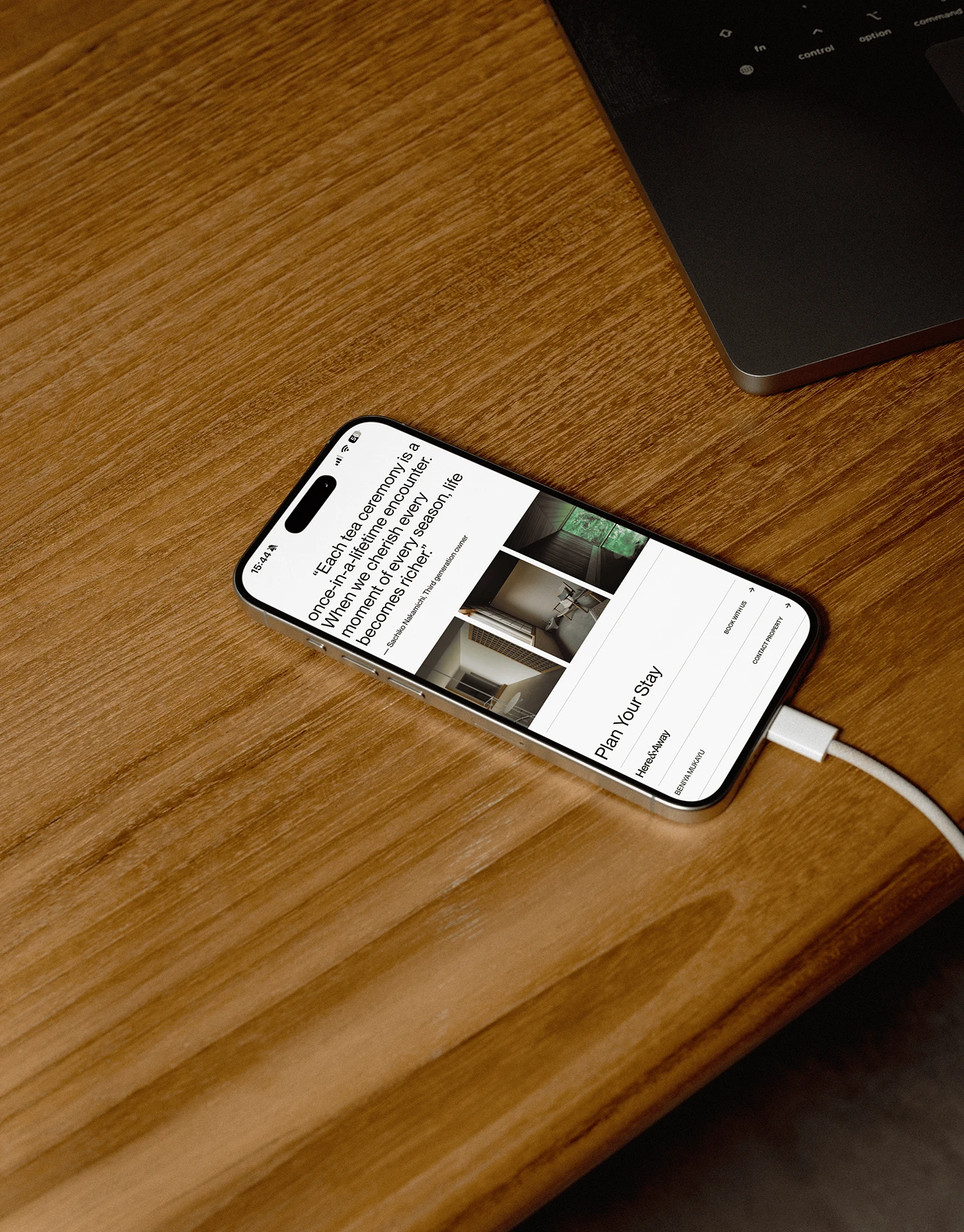 Here Away travel platform ui ux detail 4