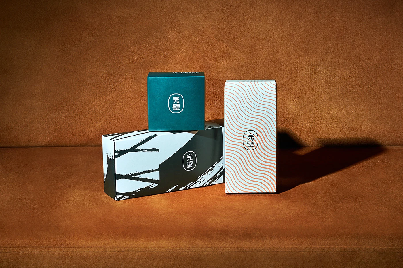 Kampeki Sushi branding identity detail 1