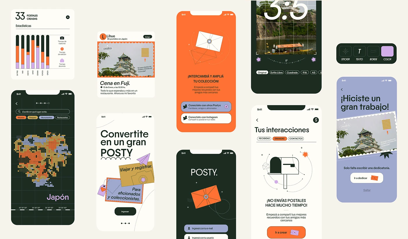 Lifestyle App Design | UX UI app design hero layout mockup