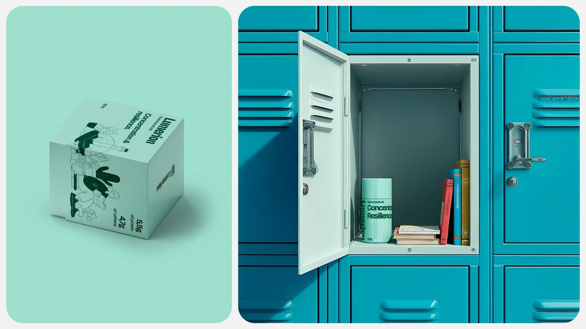 Lumerion branding color system design