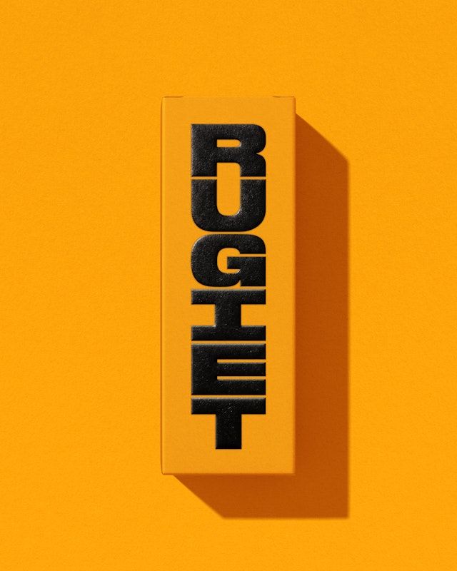 Rugiet brand design asset detail branding