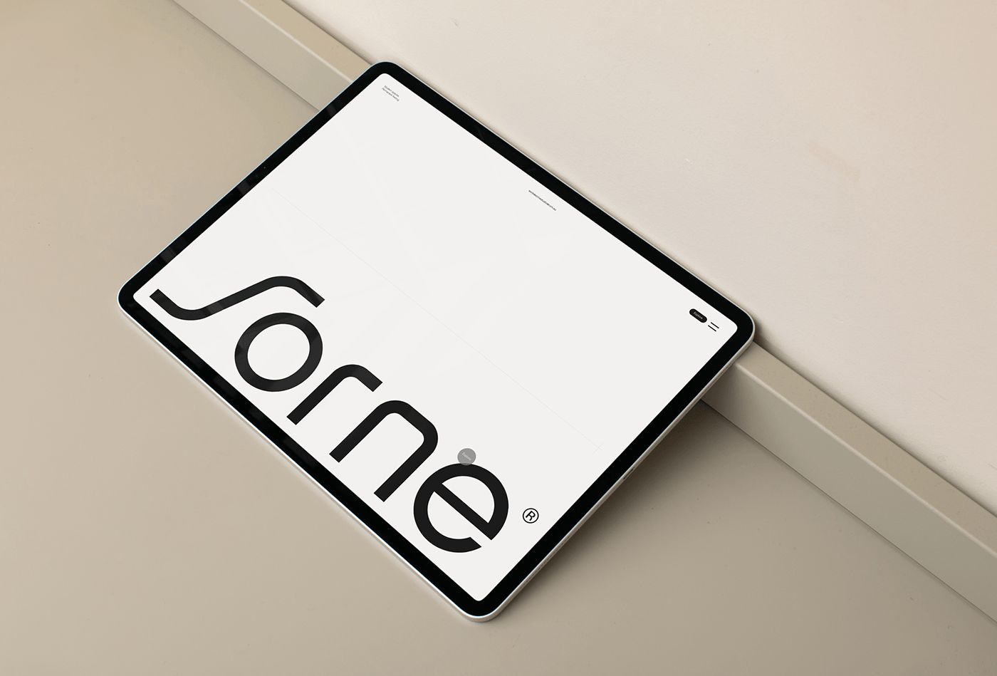 Sorne® branding brand design asset