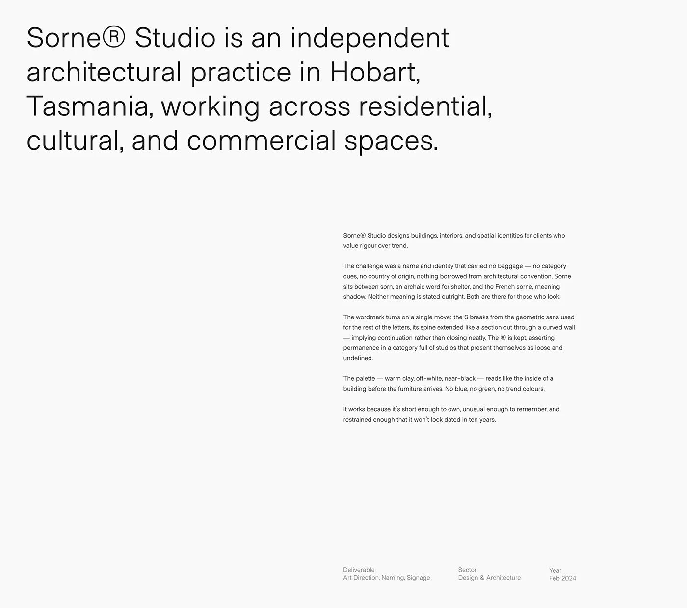Sorne® branding mobile app UI mockup