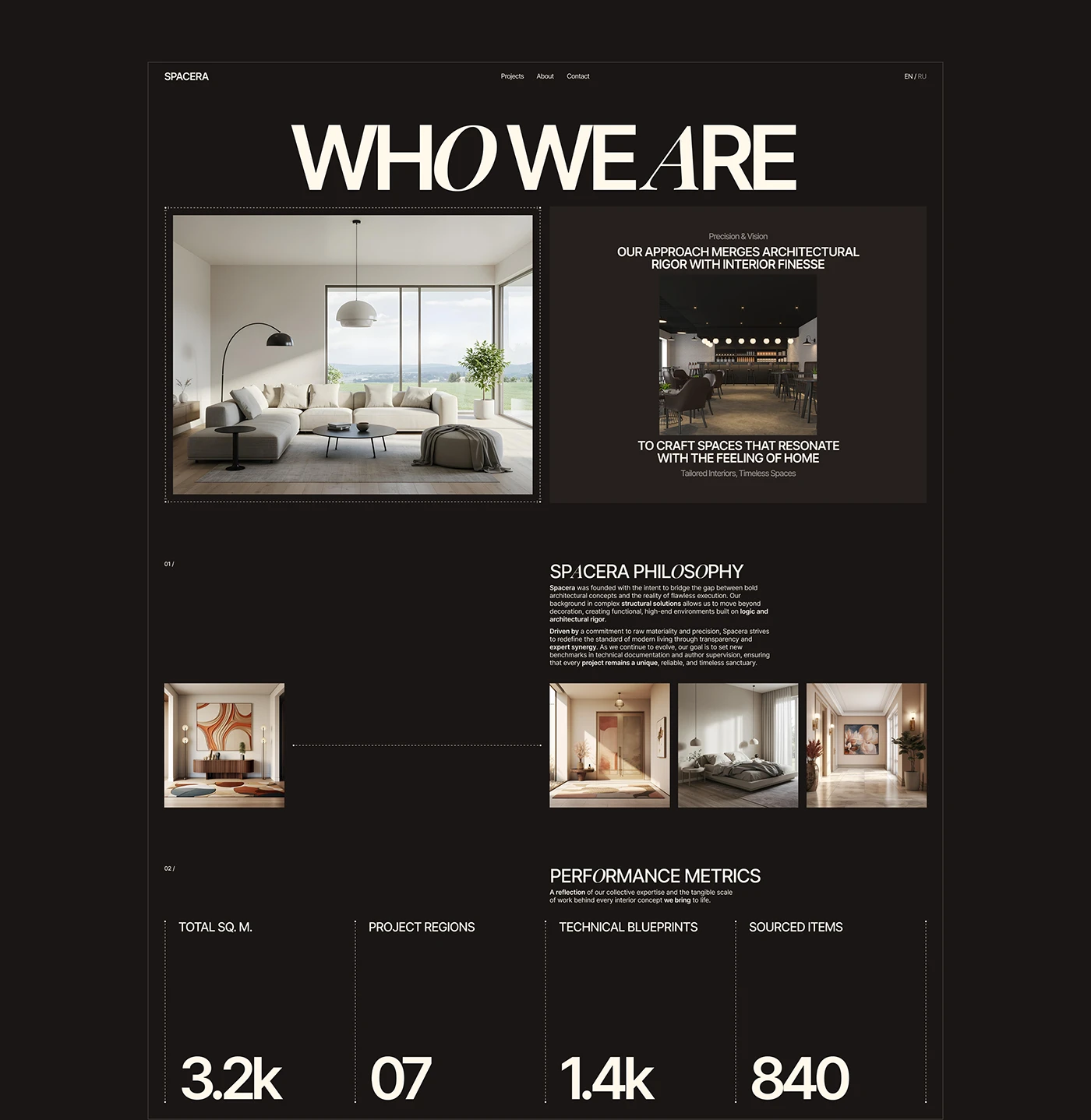 SPACERA branding brand design asset