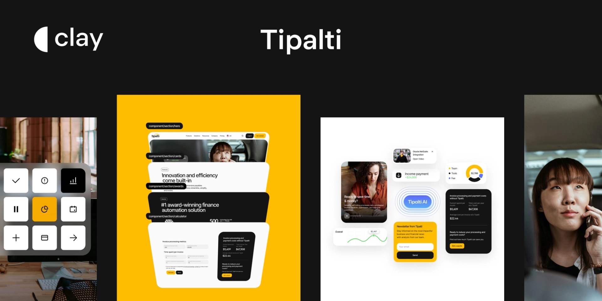 Tipalti web design system component architecture and module hierarchy