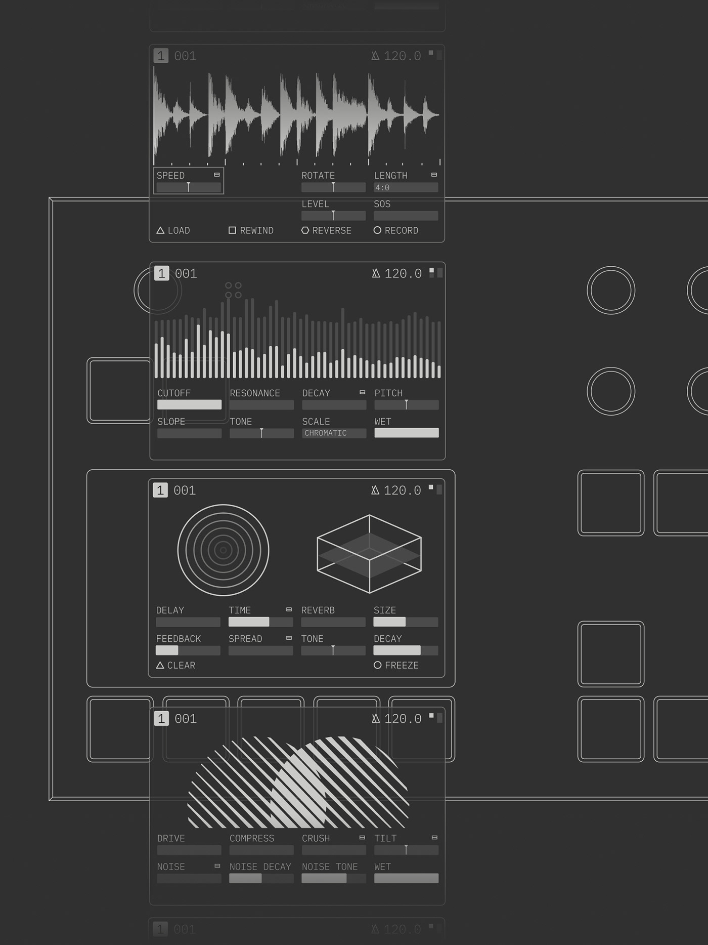 Torso Electronics branding color system design