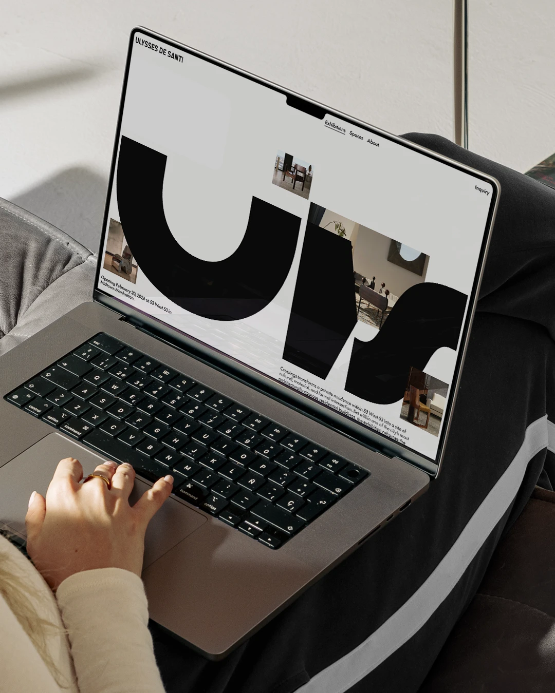 UDS Website mobile app UI web design mockup