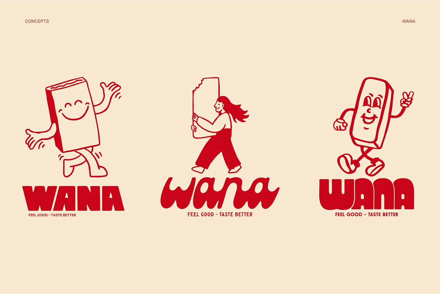 Wana - Confectionary Branding branding branding design asset detail 8