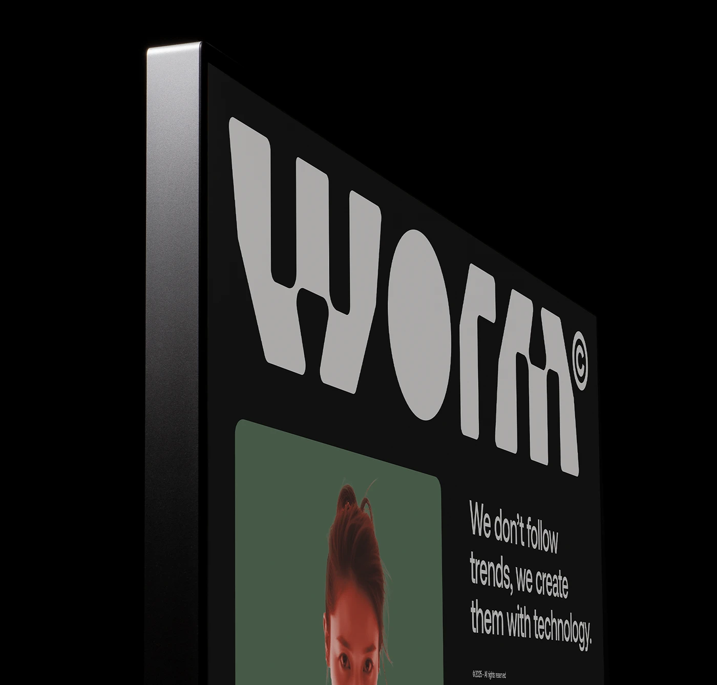 WORM branding identity detail 5