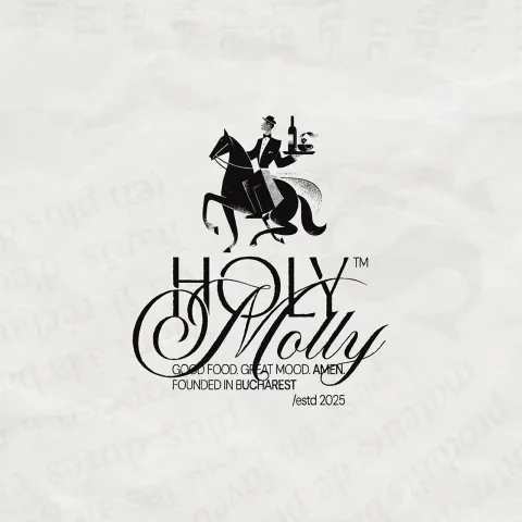 Holy Molly: Restaurant Brand Identity Built on Type Tension