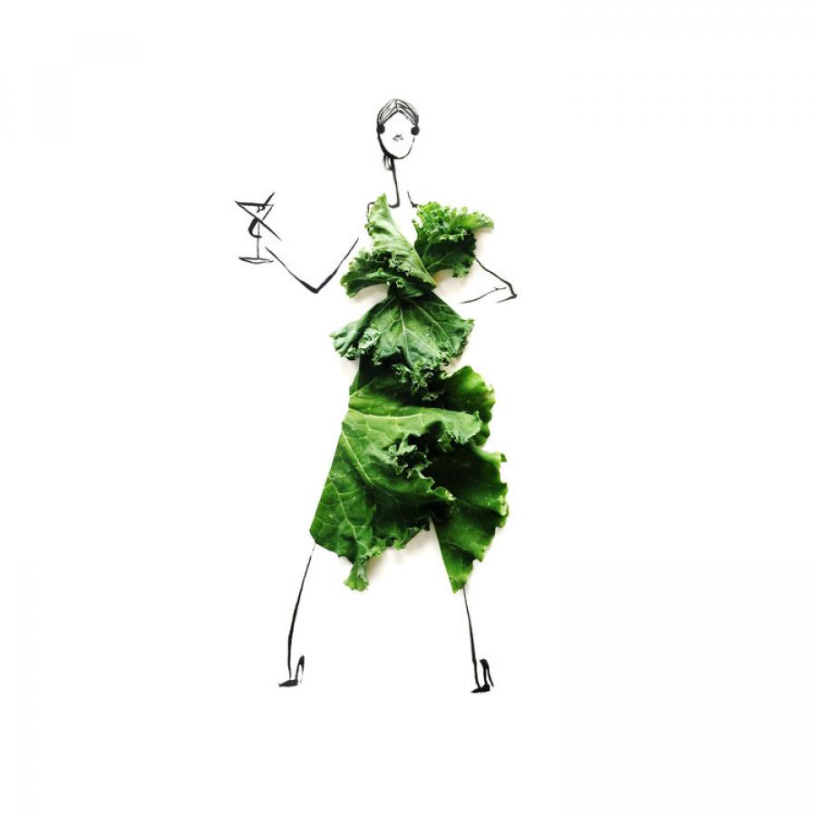 Edible Ensembles: Whimsical Illustrations by Gretchen Röehrs 