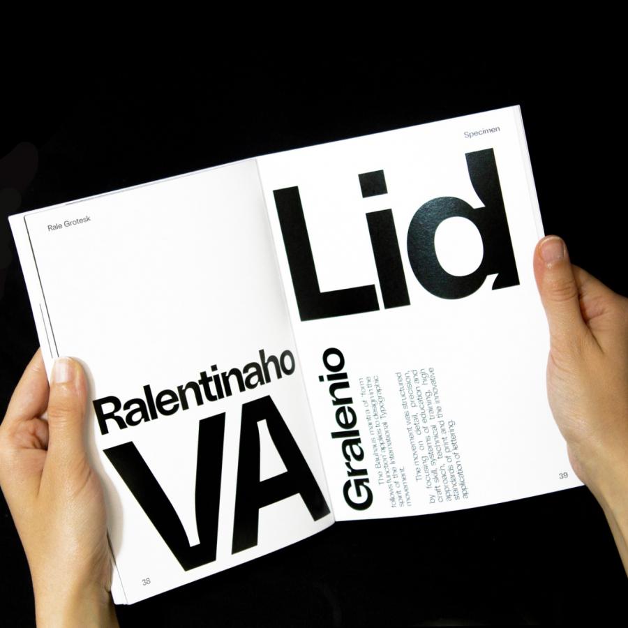 Typography Inspiration: Rale Grotesk Family