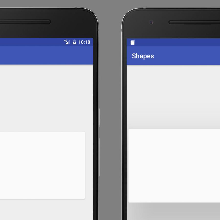 Android Prototyping for Designers - Shapes and Click Event