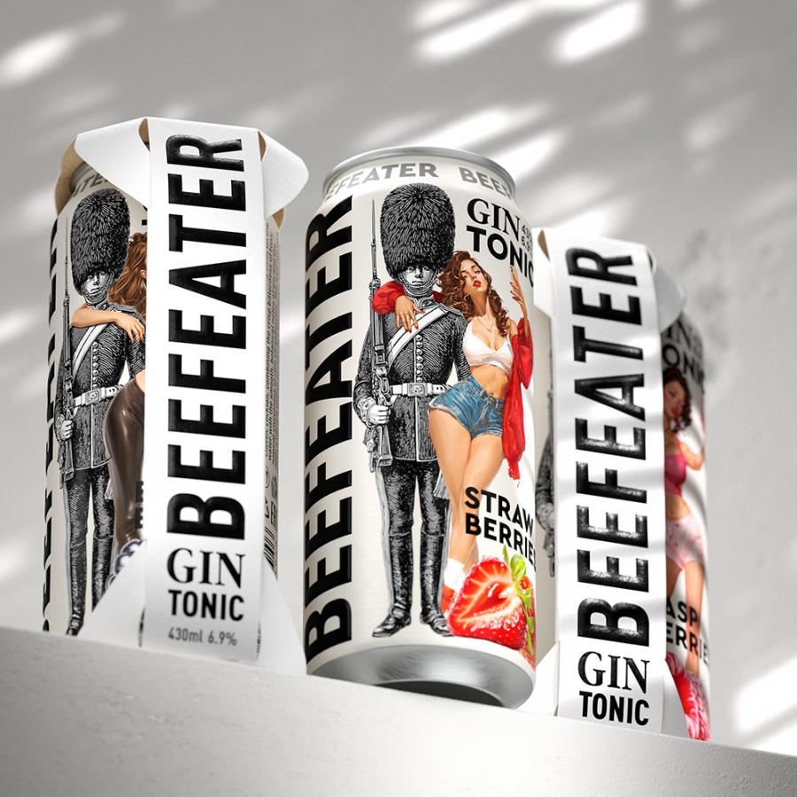 Constantin Bolimond Crafts Sculptural Branding for Beefeater