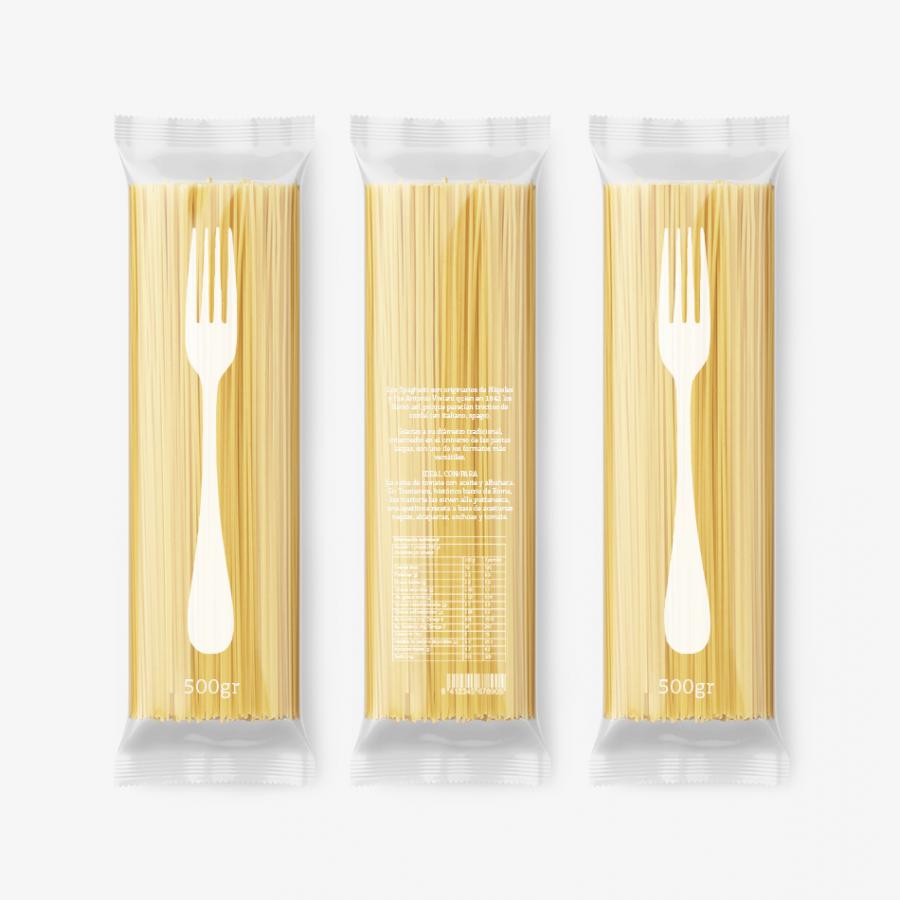 Carbs Are The New Black: Playful Pasta Packaging Design