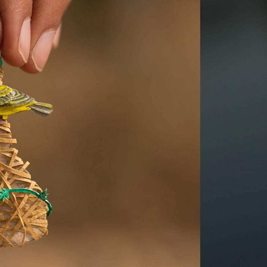 365 Days of Miniature, a beautiful Paper Cut project