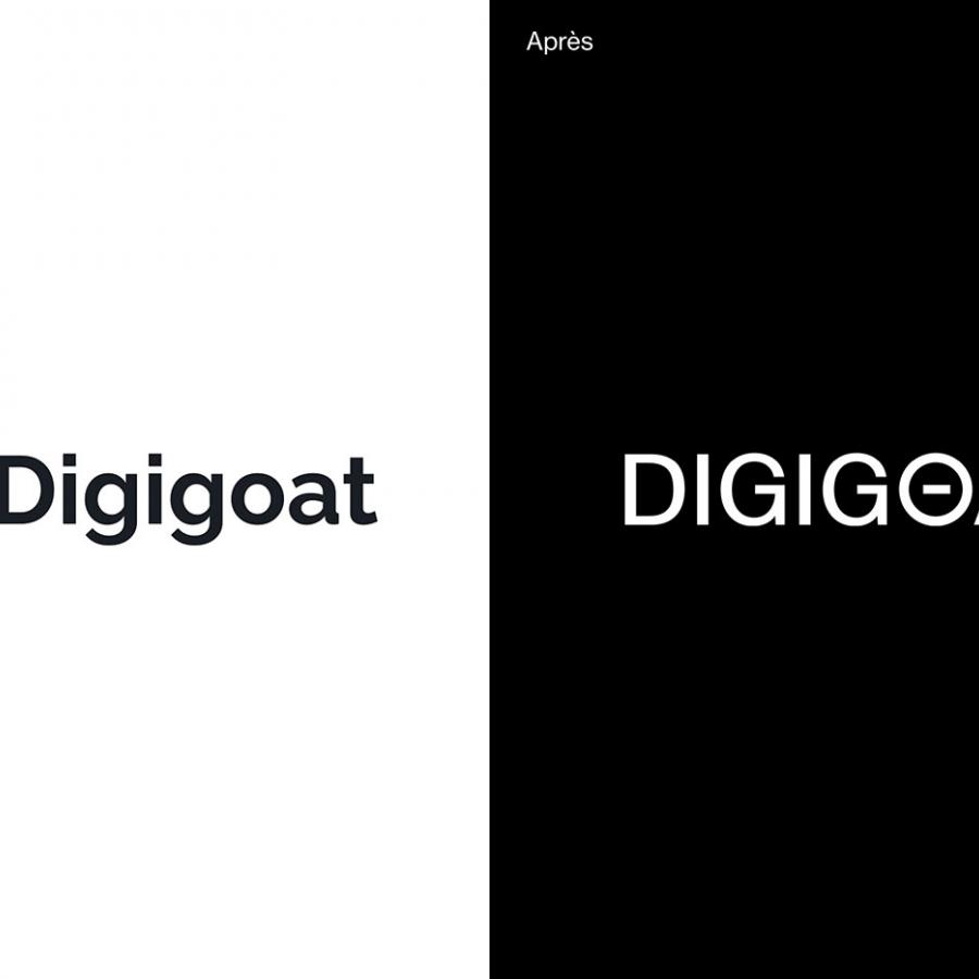 Digigoat Visual Identity Redesign and Branding