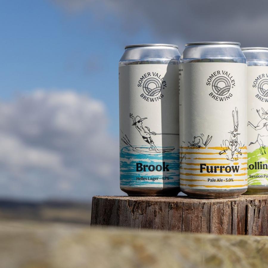 Supple Studio Unveils Somer Valley Brewing Identity