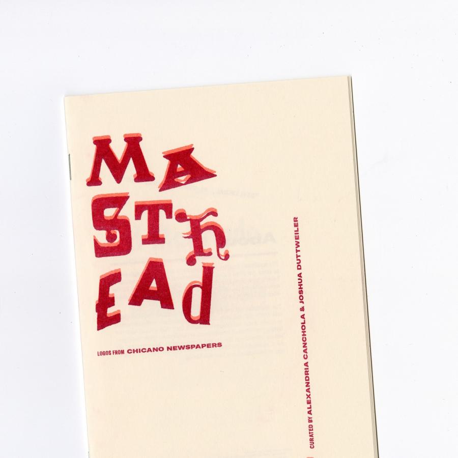 Masthead Zine Is a Masterclass in Typography by Duttweiler
