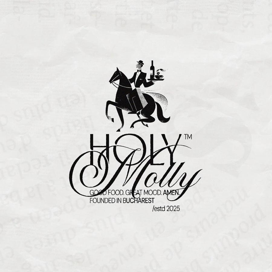 Holy Molly: Restaurant Brand Identity Built on Type Tension