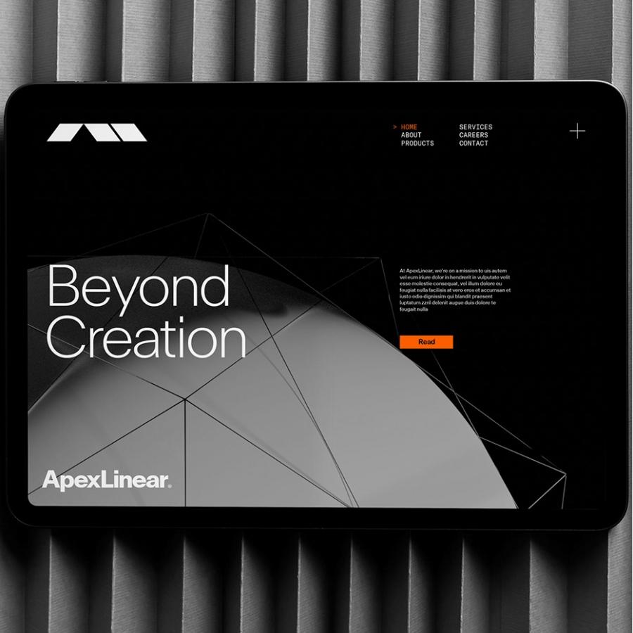 Apex Linear: A Branding Study in Minimalist Brilliance