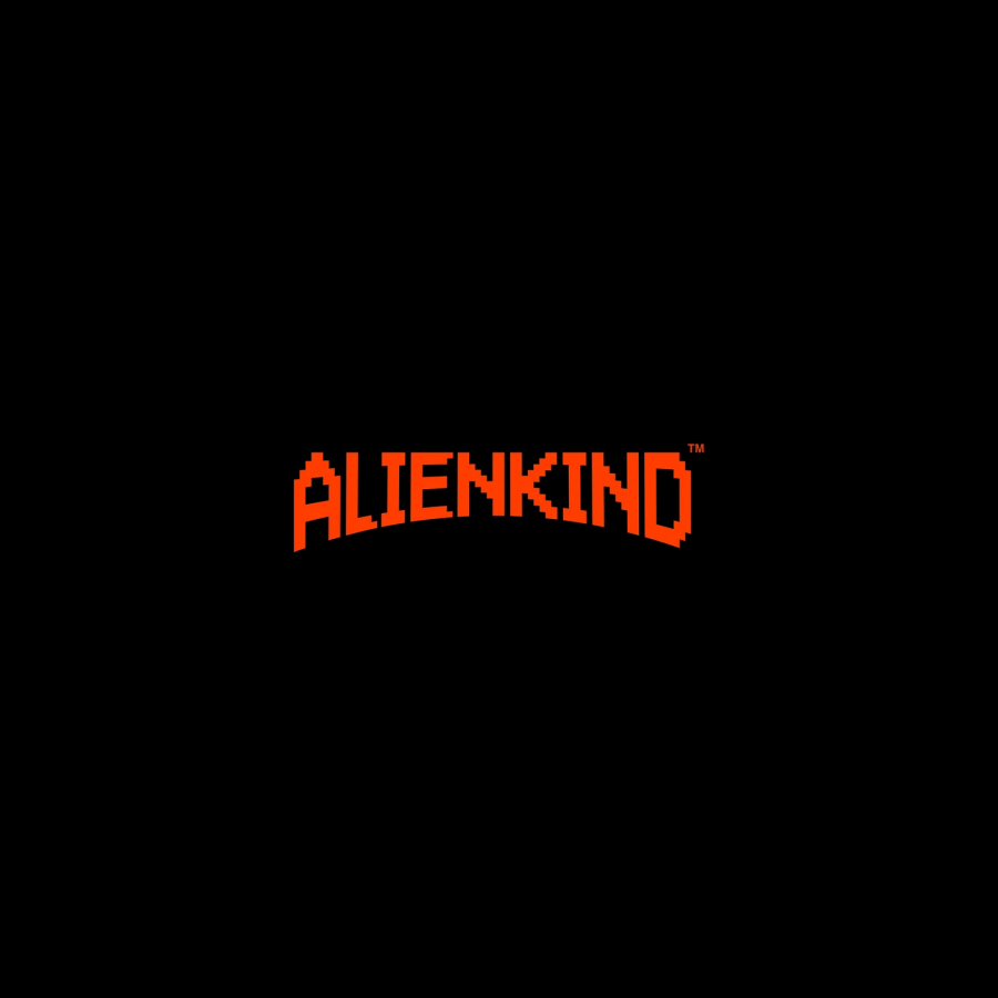ALIENKIND: Brutalist Juice Brand Identity Design