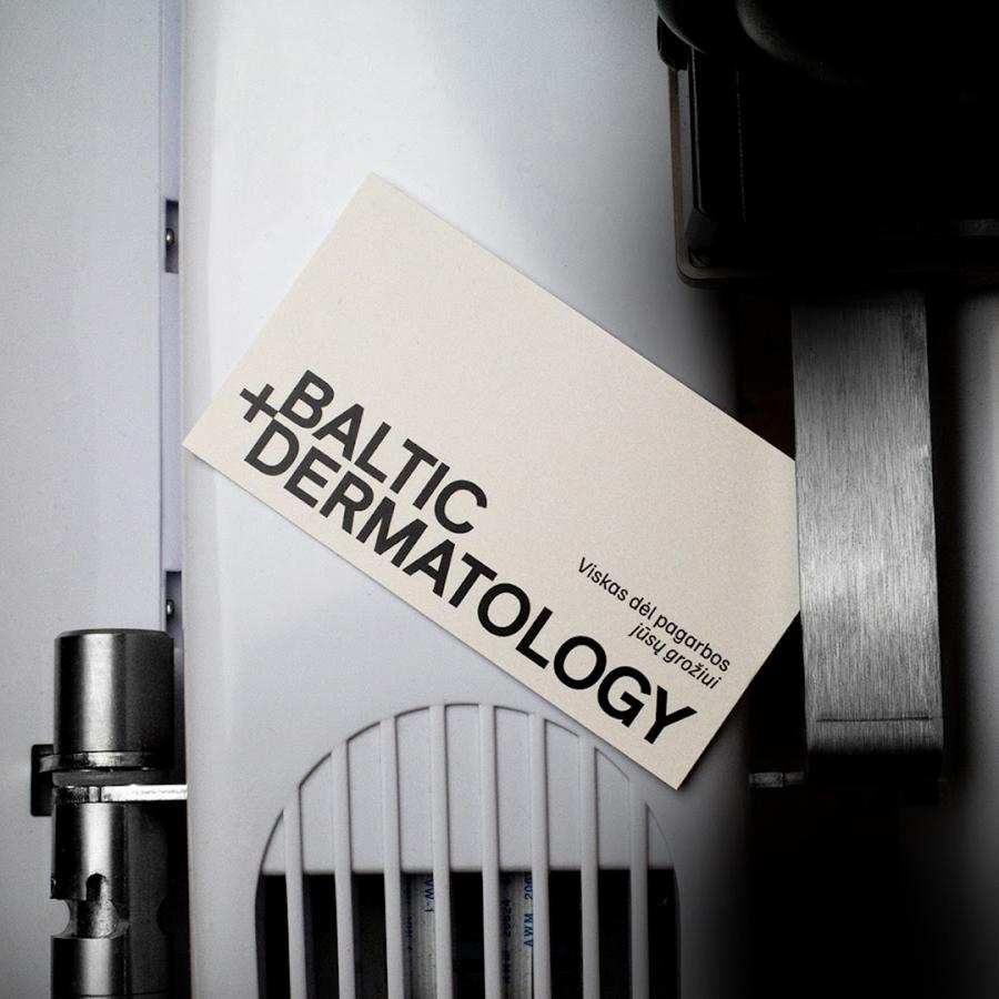 Baltic Dermatology: Minimalist Branding & Visual Identity