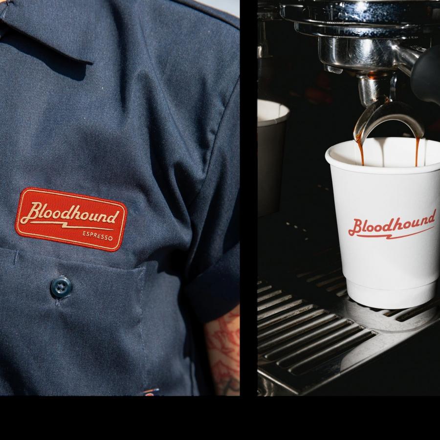 Bloodhound Cafe Branding by Johanna Szpetun