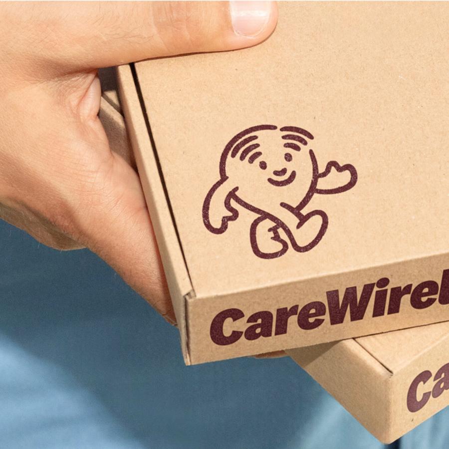 Care Wireless Brand Identity Gives Connectivity a Human Face