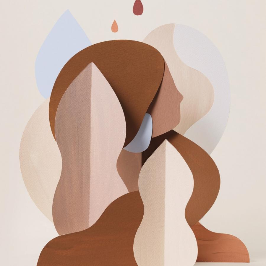 Cut Out Paper Compositions by Adrian & Gidi