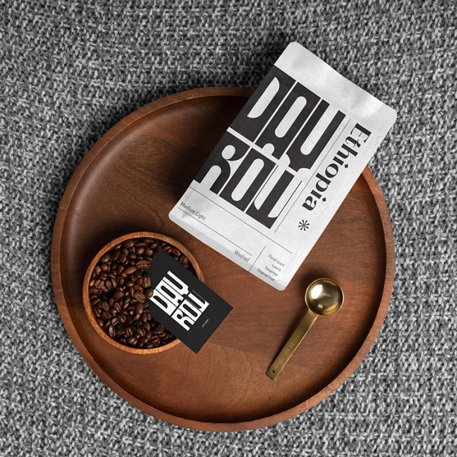 Day Row: A Study in Minimalist Branding and Visual Design