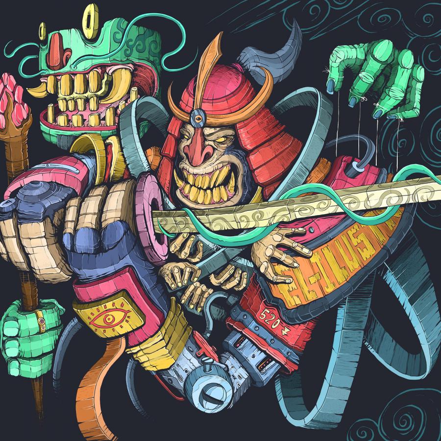 El Illustrador The Monkey King - Sun Wu-Kong Illustration