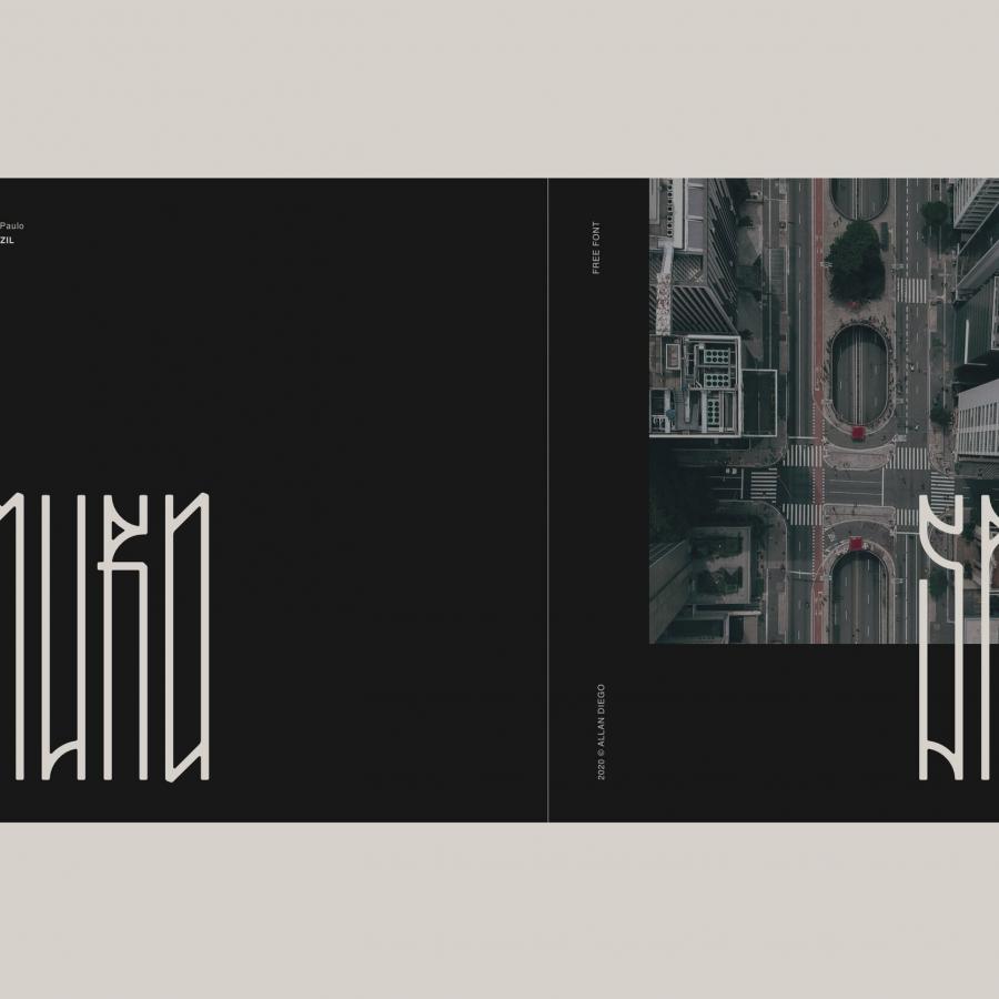 Typography Inspired by São Paulo Pixo (Free Font)