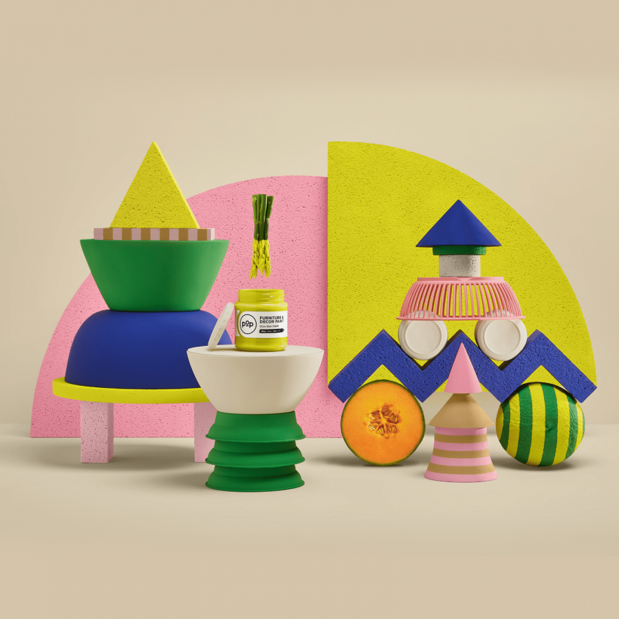 POP Furniture & Decor Paint — Branding & Art Direction