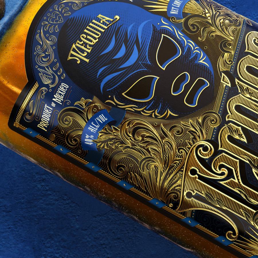 Redesign of Rudo and Tecnico Tequila Labels
