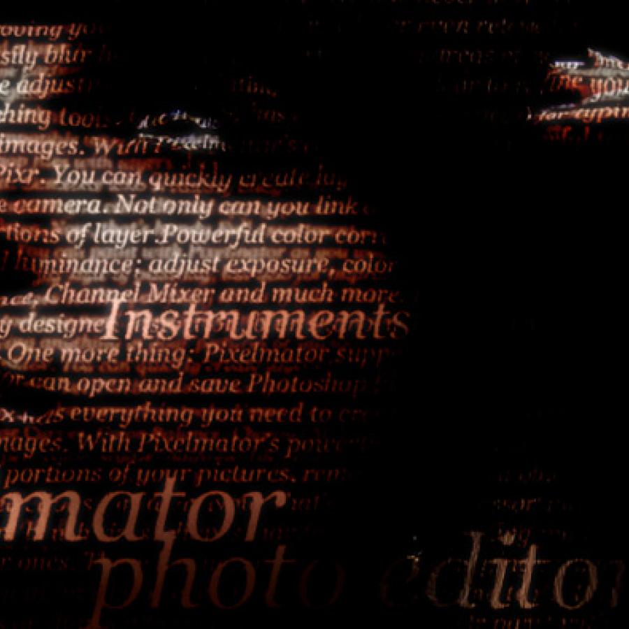 Creating a Typographic Portrait in Pixelmator