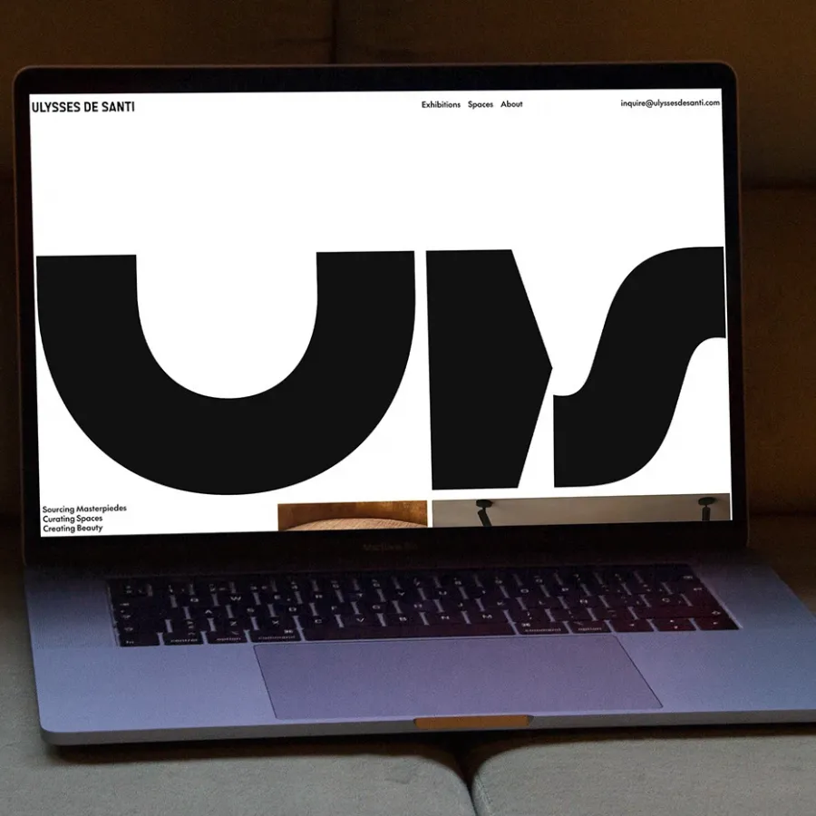UDS Studio Crafts Minimalist Digital Web Experience
