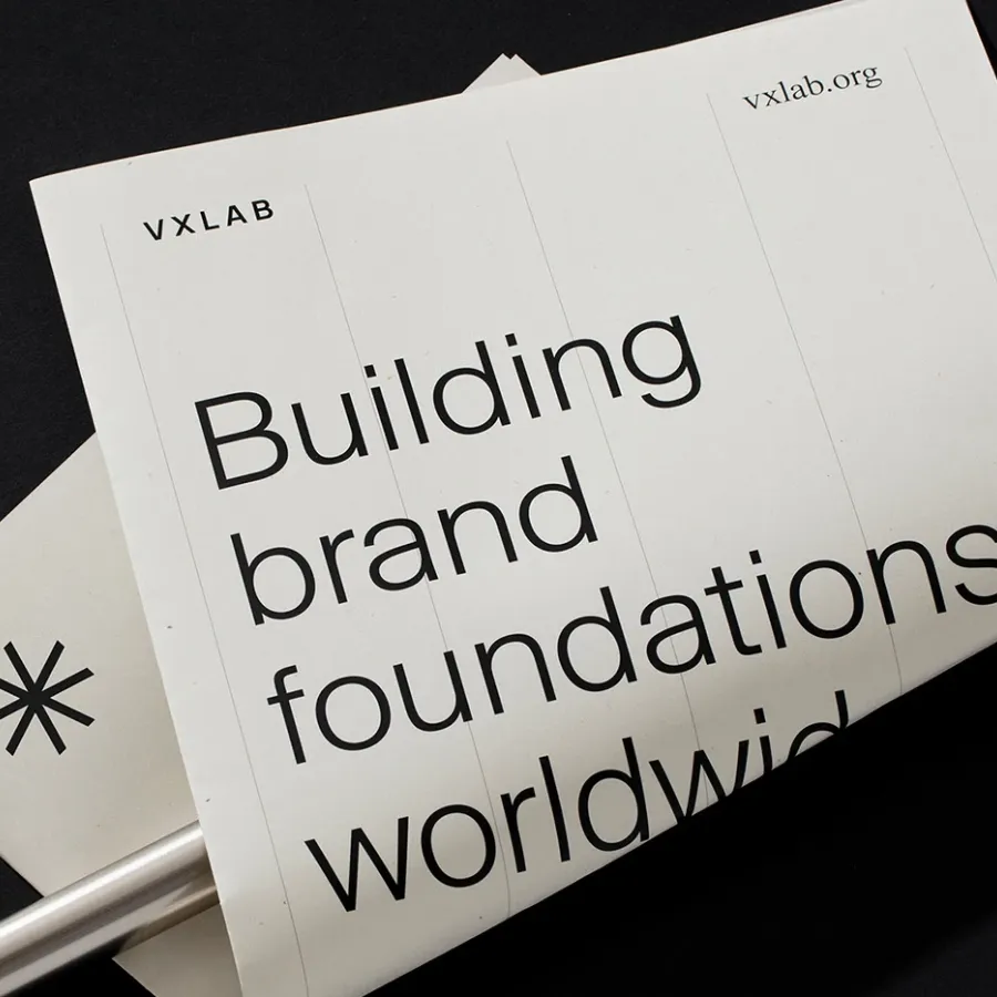 Minimalist Branding for VXLAB Architectural Studio