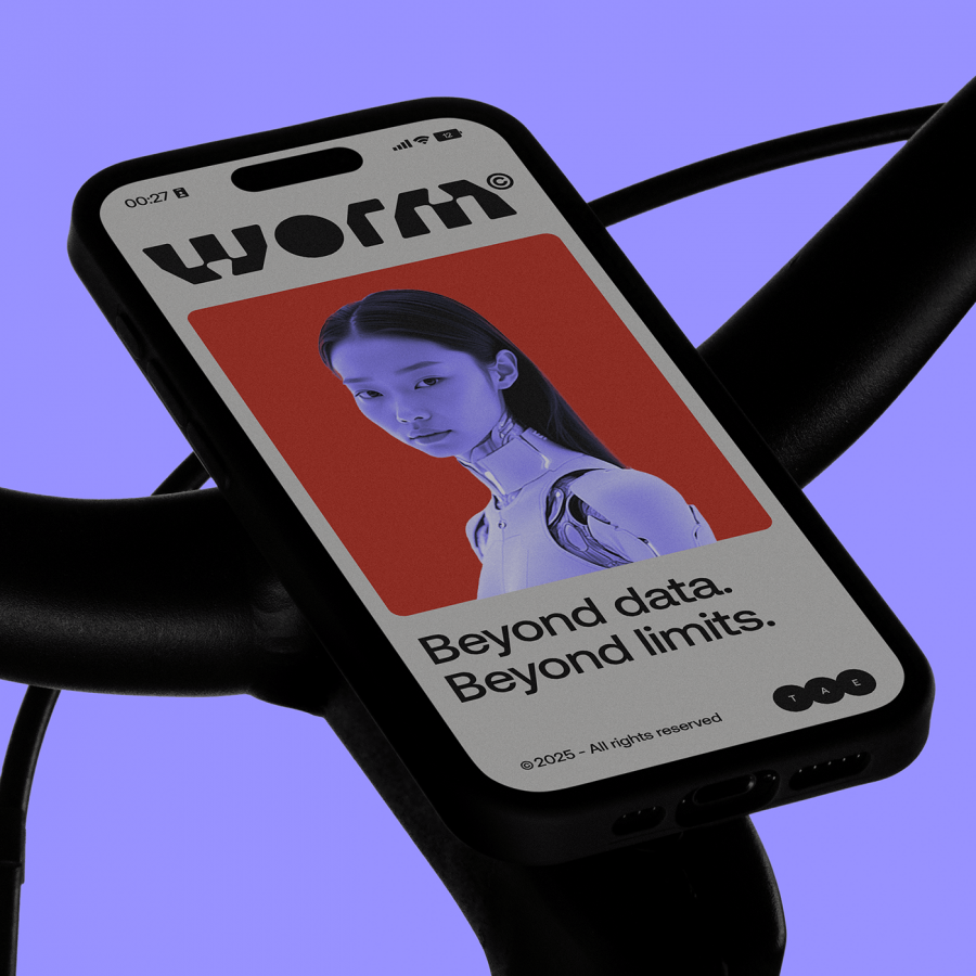 WORM Visual Identity Branding by Jonas Bombardelli